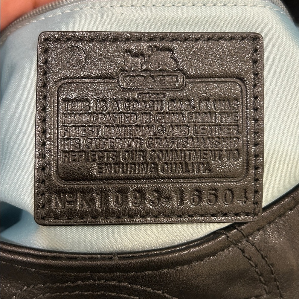 Coach (EUC) Madison Op Art Maggie Embellished Leather Shoulder Bag - Picture 3 of 17